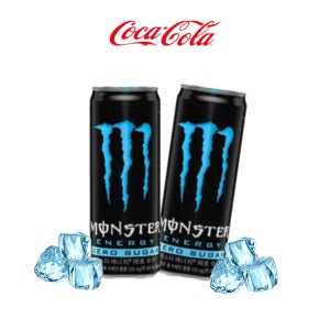 몬스터 에너지 드링크 제로슈거 355ml 24캔 에너지음료 캔음료 탄산