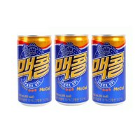 맥콜 190ml X 60개 콜라 탄산음료 청량 보리 음료수 미니캔 업소용