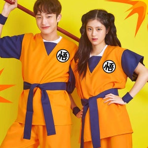 손오공 반티 드래곤볼 의상세트 체육대회 코스튬