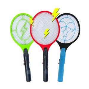 KC안전 2중버튼 전기모기채 건전지모기채