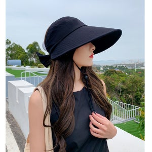햇빛 자외선 차단 여성썬캡 창넓은모자 여자 선캡 모자