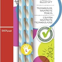 STABILO EASYgraph 손글씨 펜슬 왼손잡이 2개