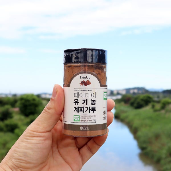 유기농 공정무역 계피가루 60g 시나몬가루