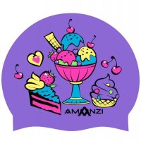 아만지 수영모_Amanzi Swim Caps Sweet Treats