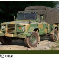 아카데미과학 1/35 대한민국육군 K311A1 닷지 사오톤 트럭 13551