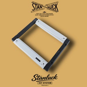 스텐럭 IGT 테이블 실버 프레임 2유닛 숏