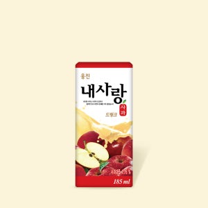 내사랑 드링크 사과 185ml, 72개