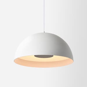 LED 10W 솔리오 펜던트 화이트 파스텔 옐로우 반구 반원 모던 식탁등