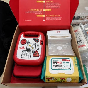 교육용 AED 자동심장충격기 연습용세트 제세동기 알리고 T200A