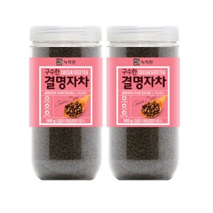 [녹차원] 구수한 결명자차 500g x 2개