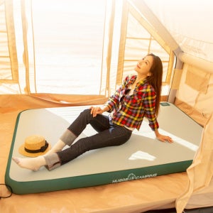 휴고스 에어매트 캠핑 야외 매트리스 휴대용 260x200x100 슈퍼더블 4.5인