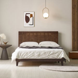 쏠앤까사 시드니 원목 평상 저상 호텔형 침대프레임 슈퍼싱글