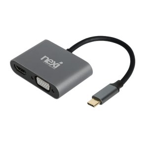 C타입 to HDMI VGA USB 3.0 PD충전 확장 젠더 컨버터 삼성Dex 미러링