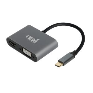 넥시 NX-U31M4 4 in 1 USB Type-c 멀티 도킹스테이션 NX1313