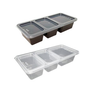 [직] KH 3칸 찬용기 박스/500세트