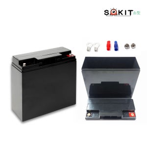 리튬인산철배터리 휴대용 케이스 인산철 보관 상장 12V30Ah (볼트+단자 포함)