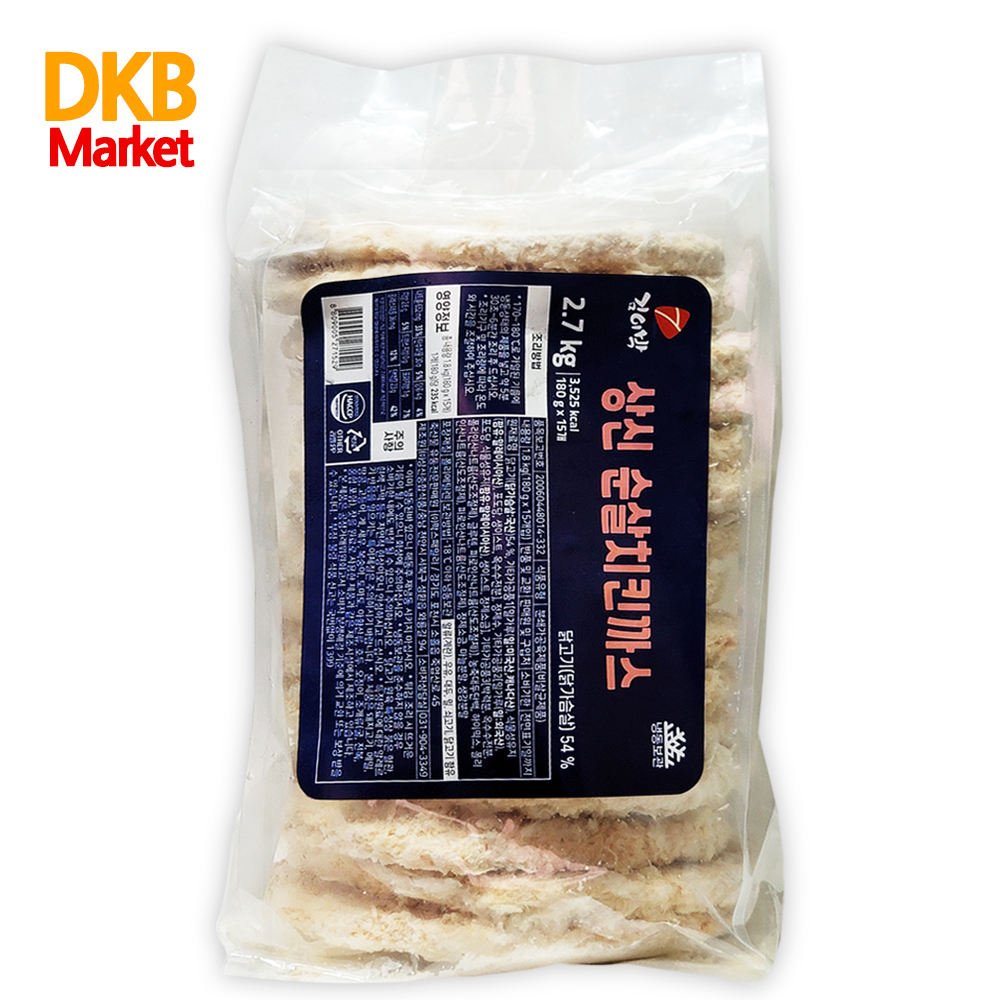 김이박 상신 순살치킨까스 2.7kg (180g x 15)