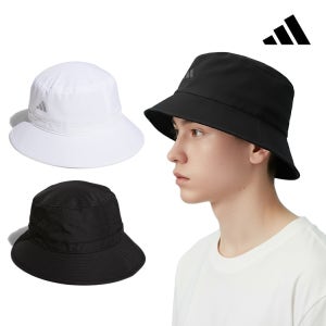 아디다스골프 남성 여성 로고 버킷햇 모자 벙거지