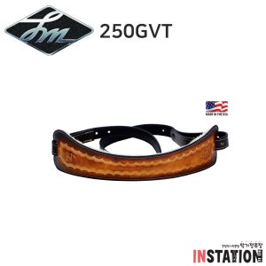 LM Quality Straps 250GVT 1985 리이슈 숄더 패드 양모 가죽 스트랩