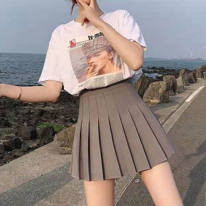 초미니스커트 여름플레어스커트 테니스치마바지 네이비스커트