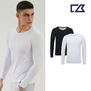 골프 라운드넥 이너 커터앤벅 냉장고티 여름 쿨 냉감 티셔츠 냉감이너웨어 쿨론 시원한긴팔티