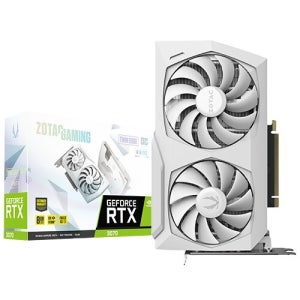 화이트 ZOTAC GAMING 지포스 RTX 3070 TWIN Edge OC D6 8GB White
