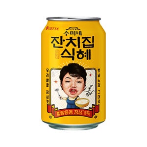 [중앙몰] 잔칫집 식혜 340ml 24캔 뚱캔 음료수 캔음료