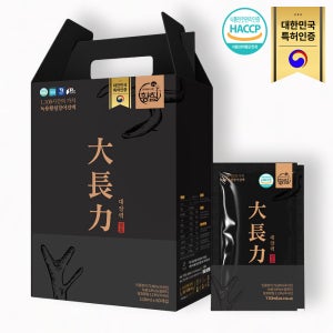 녹용 장어 진액 대장력 기력회복 보약 즙 장어즙 110ml 60포