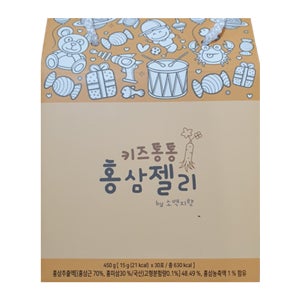 1박스 소백지향 키즈통통 홍삼젤리