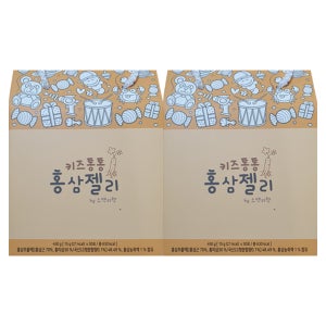 2박스 소백지향 키즈통통 홍삼젤리