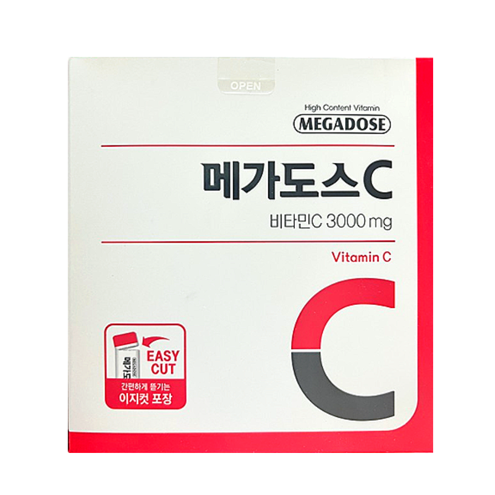 고려은단 메가도스C 비타민C 3000mg 300g 100포