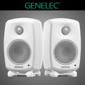 GENELEC 8010A 제네렉 8010 화이트 모니터 스피커 1조(2통)