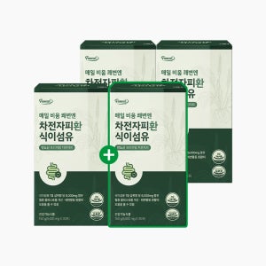[3+1] 퍼니트 매일 비움 쾌변엔 차전자피환 식이섬유 6,000mg 30포, 4개
