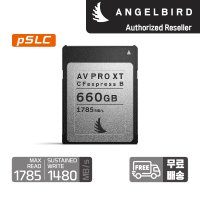 엔젤버드 AV PRO XT MK2 CFexpress B타입 660GB 메모리