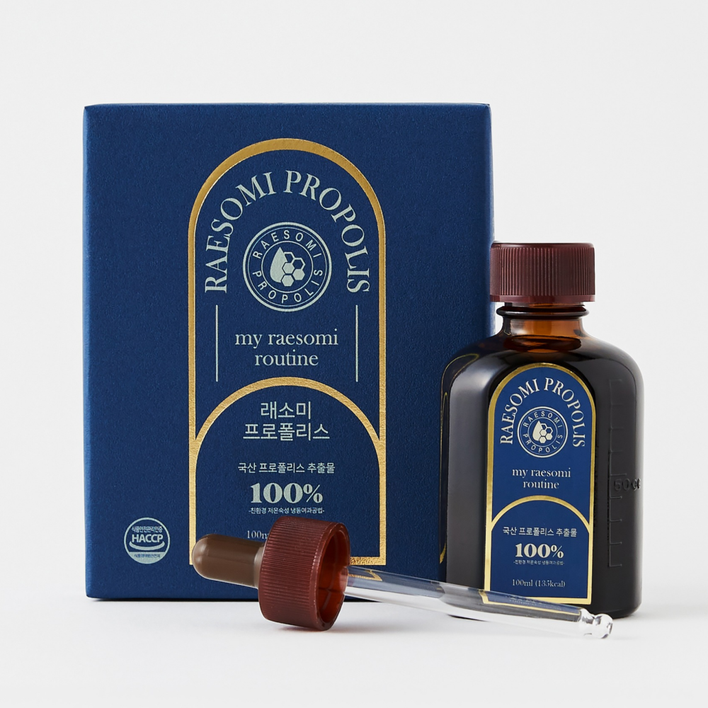 [<b>프리미엄</b>] 국산 래소미 <b>프로폴리스</b> 원액 100ml 액상