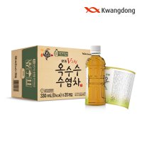 (광동 직영) 옥수수수염차 무라벨 330ml 20입