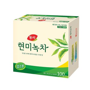[CP] 동서 사무실 탕비실 현미녹차 업소용 100티백