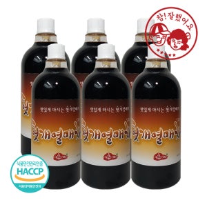 대용량 헛개열매차 (6입) 액상차 원액 엑기스 헛개수 나무 다홍치마