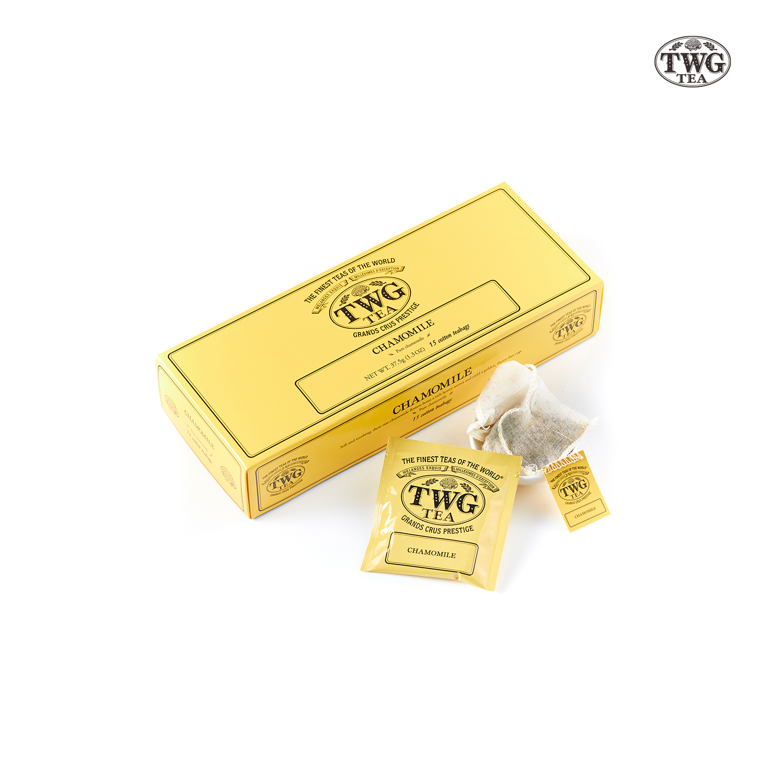 [TWG Tea] <b>카모마일</b> 티 (디카페인 티백 15개입)