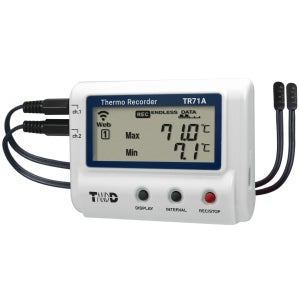[T&D] TR-71A 유무선 데이타로거 디지털 온도계 (TandD 온도 로거 2채널)