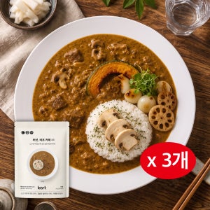 버섯 비프 카레 / 요이벤 카레맛집 150g, 3개