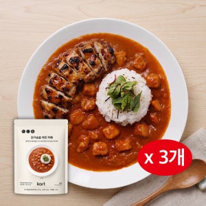 닭가슴살 치킨 카레 / 요이벤 카레맛집 150g, 3개