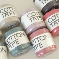 코튼 테이프 Cotton Tape 면 뜨개실 250g 코바늘 두꺼운 테이프사 보글백 가방 바늘이야기