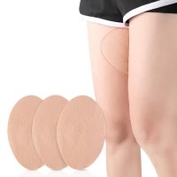 허벅지 안쪽 쓸림 방지 사타구니 피부6-2Pcs 여성 내부 허벅지 Anti-wear 패치 테이프 스 판 덱 보이지 않는 바디 Anti-friction 패드 야외 탄성 레깅스 붕대