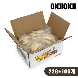 [단백질] 통살간식 오리지날 야미야미 닭가슴살, 22g, 100개