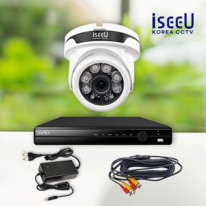 iseeU 국산 CCTV 세트 540만화소 실내 자가설치 세트