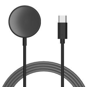 필 W23 갤럭시워치 마그네틱 호환 무선 충전독 케이블 충전기 블랙