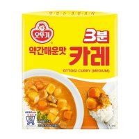 오뚜기 3분 카레 약간매운맛 200g