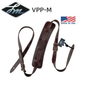 LM Quality Straps VPP-M 빈티지 숄더패드 가죽 스타일 스트랩 마호가니