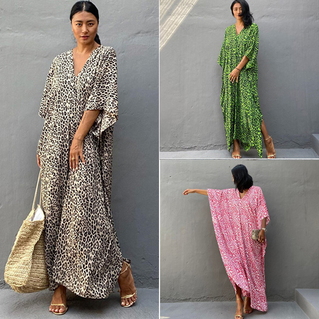 비치원피스 비치웨어 해변 원피스 빅사이즈